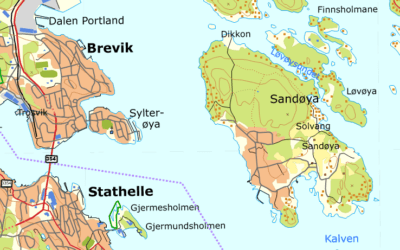 Brannberedskap på Sandøya