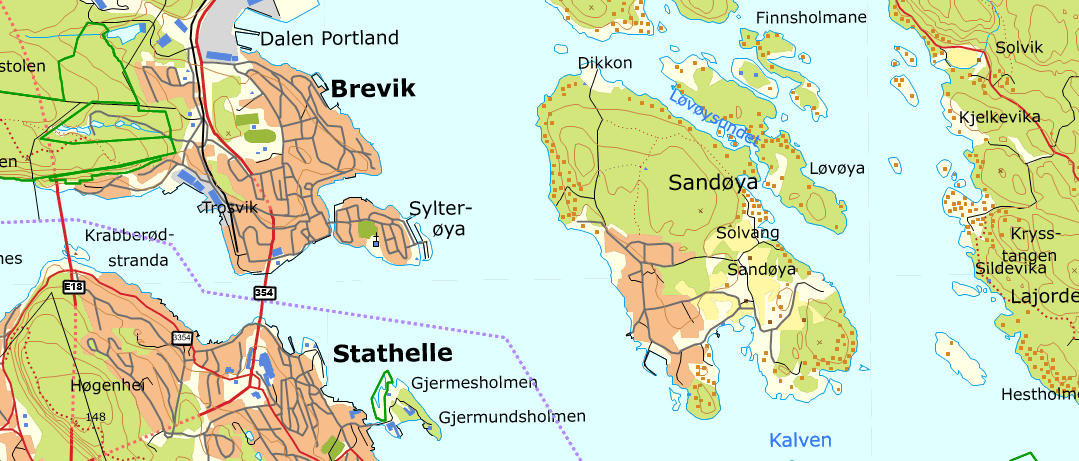 Brannberedskap på Sandøya